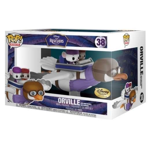 The Rescuers Funko Pop retailer Rides Orville