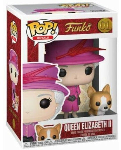 The Royals Queen Elizabeth II Vinyl Figures Bundle Set of 2