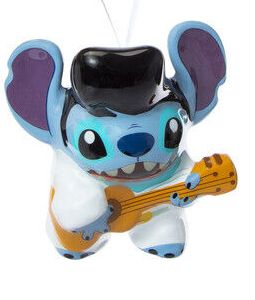 Hallmark Disney Lilo & Stitch Rockstar Stitch as Elvis Decoupage Christmas Ornament