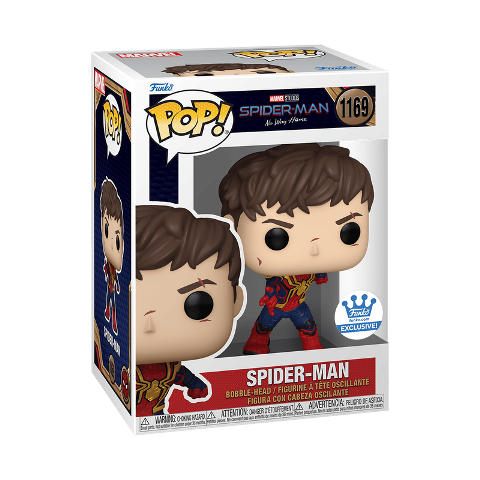 Spider-Man Unmasked Spider-man Funko Pop! Exclusive