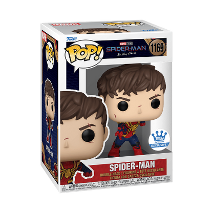 Spider-Man Unmasked Spider-man Funko Pop! Exclusive