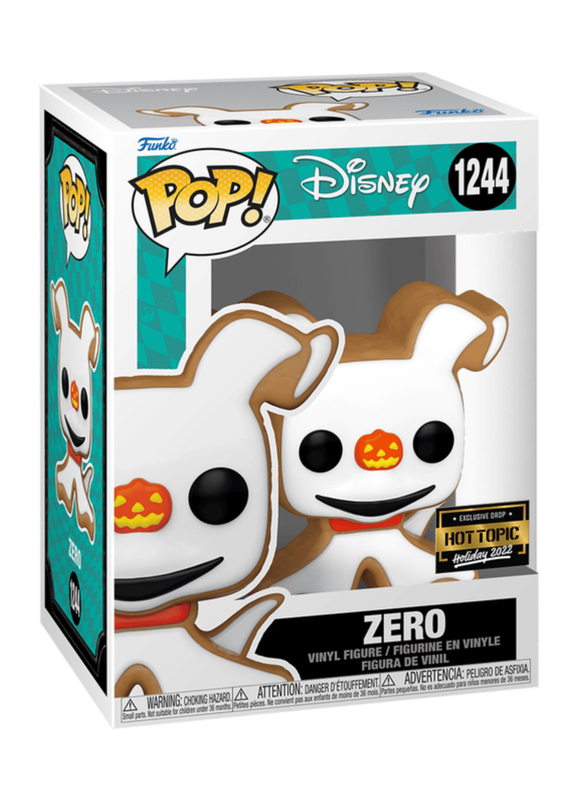 Nightmare Before Christmas Gingerbread Zero Exclusive Funko Pop!