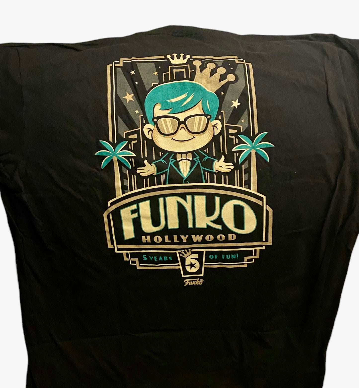 Official Freddy Funko T-Shirt XL Funko Hollywood 5 year Anniversary Shirt