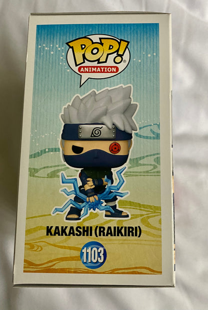 Minor Damage Kakashi Raikiri Glow in the Dark Exclusive Funko Pop!