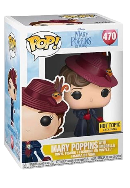 Disney Mary Poppins with Umbrella Exclusive Funko Pop!