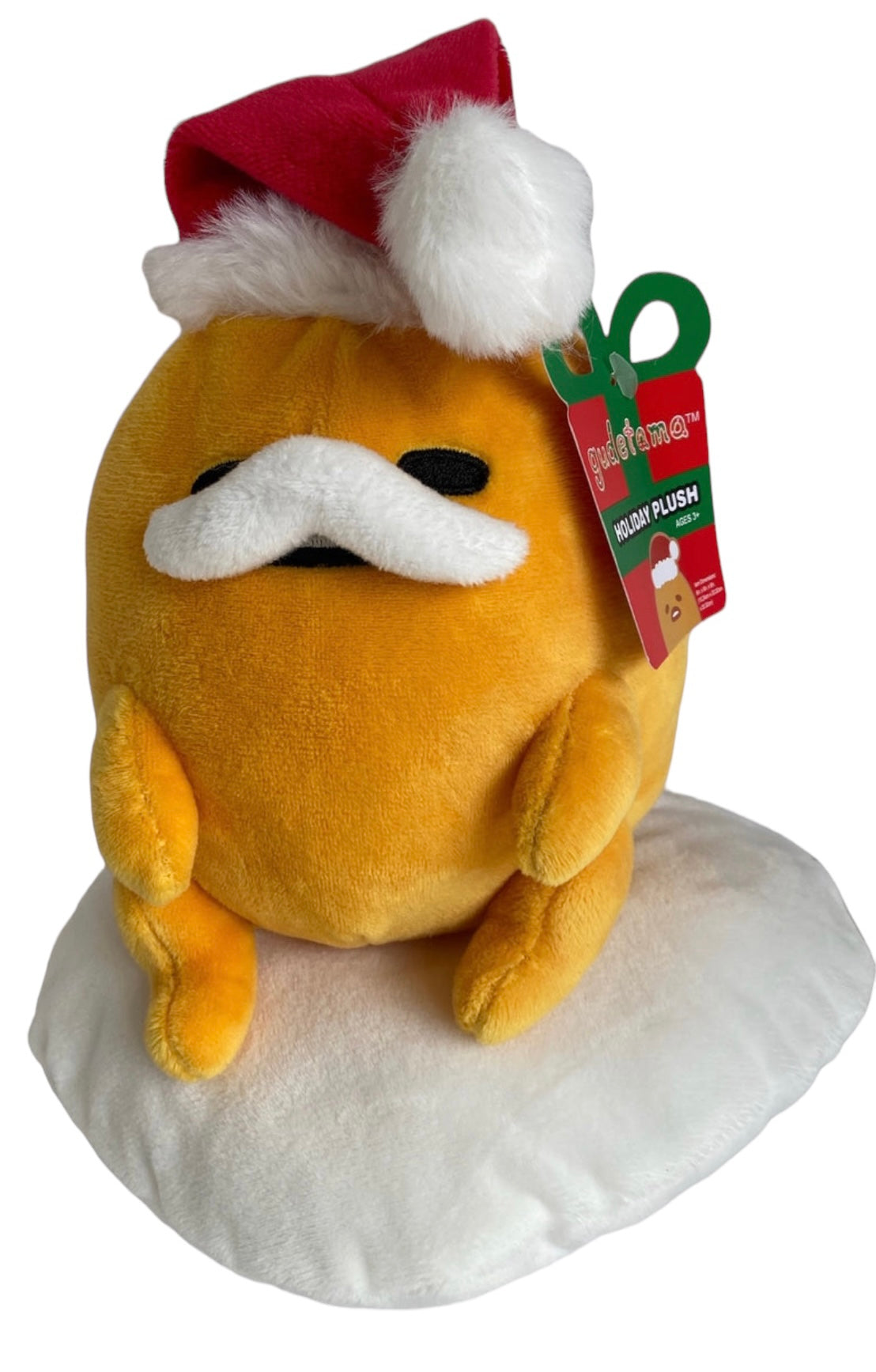 Sanrio Gudetama Santa Plush The Lazy Egg