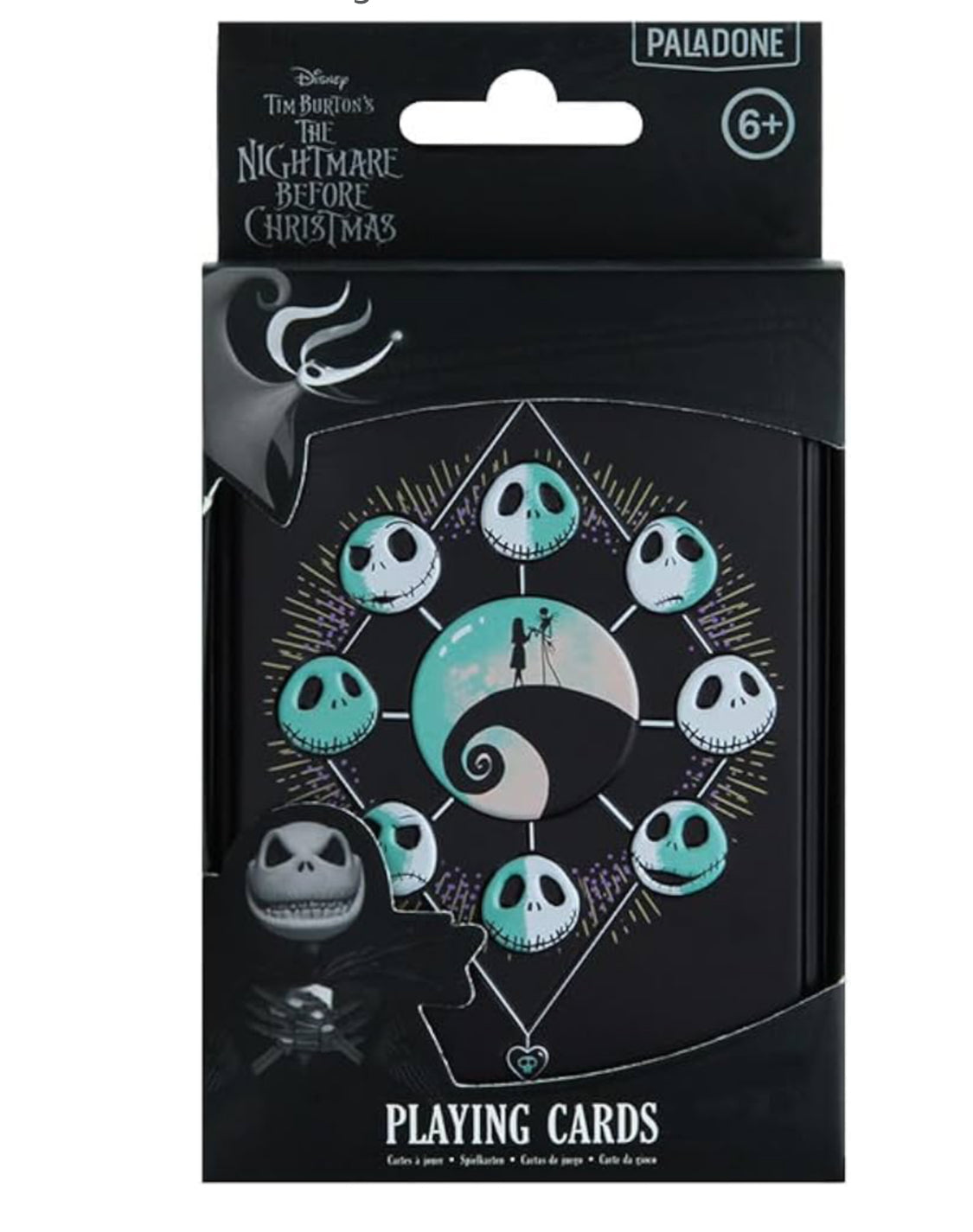 Nightmare Before Christmas Playing Cards in Collectable Tin