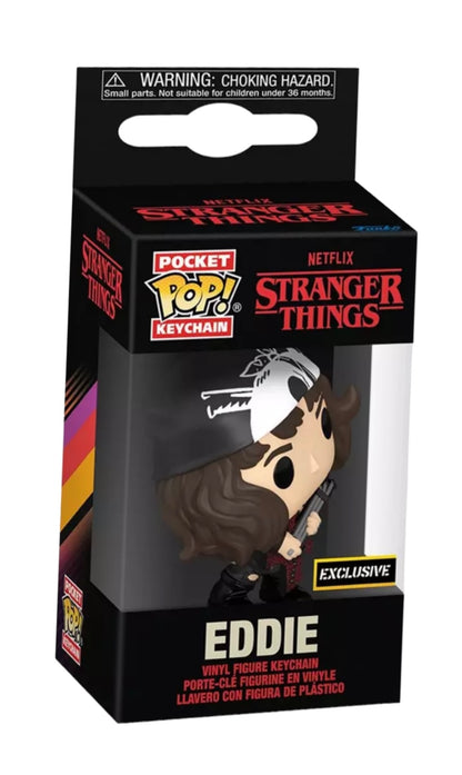 Funko Stranger Things Pocket Pop! Eddie Key Chain Exclusive