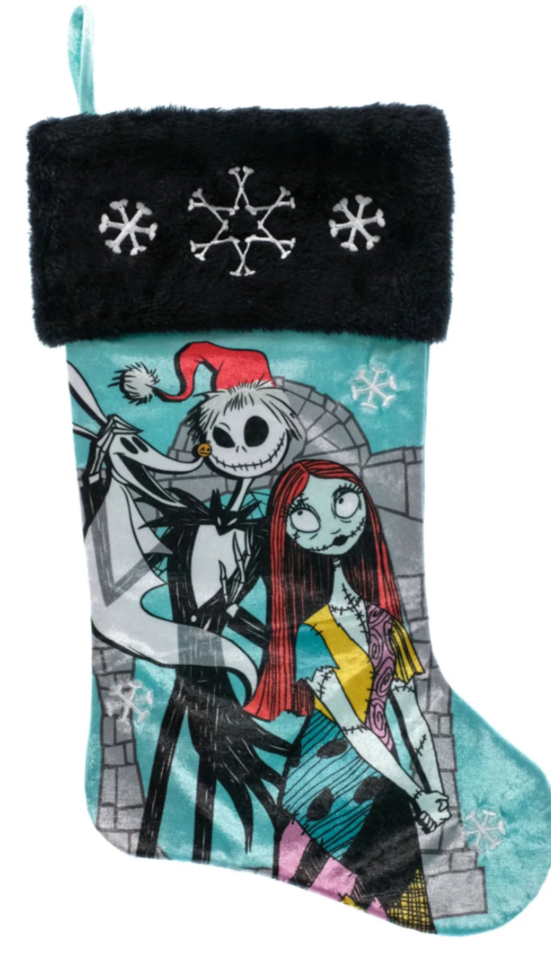 Disney, The Nightmare Before Christmas, Jack Skellington 18 inch Christmas Stocking