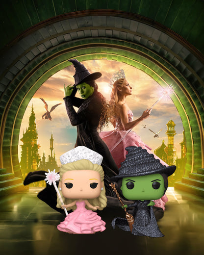 Pop Movies Wicked! Glinda and Elphaba Set of 2