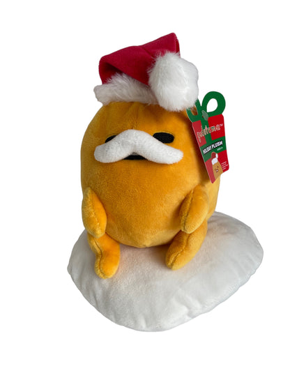 Sanrio Gudetama Santa Plush The Lazy Egg