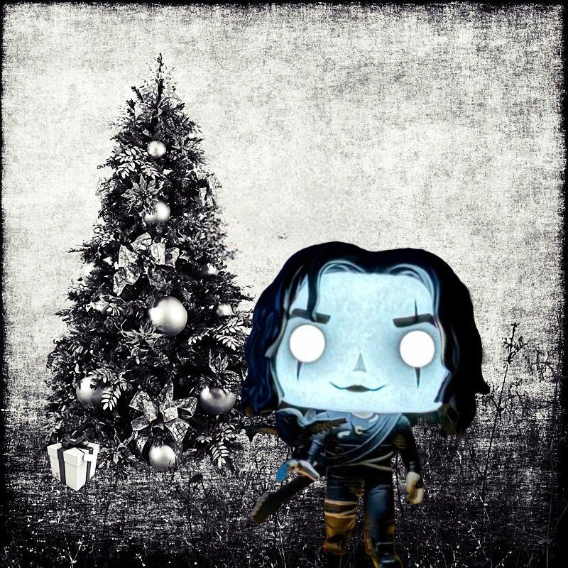 Eric Draven with Crow 1429 Glow in the Dark Exclusive Funko Pop!