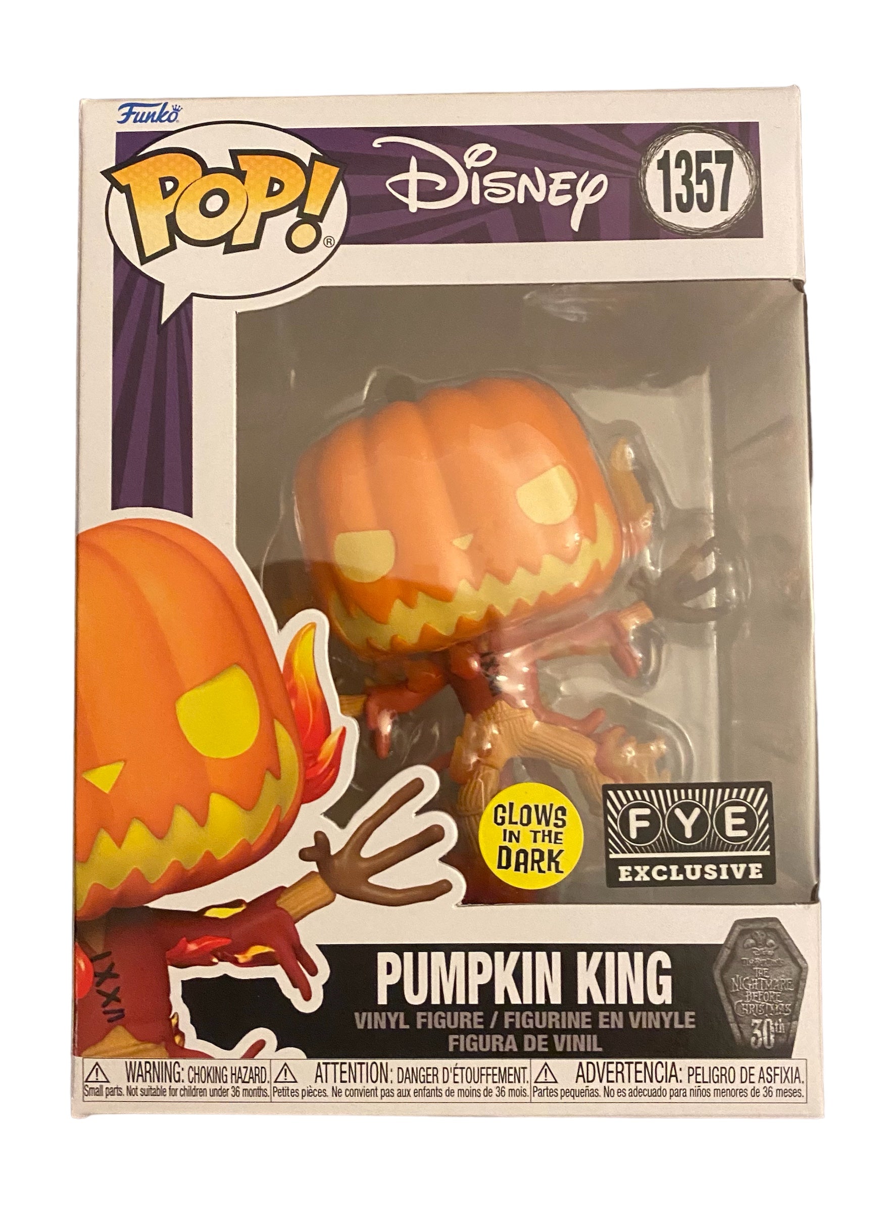 Pumpkin king funko sales pop