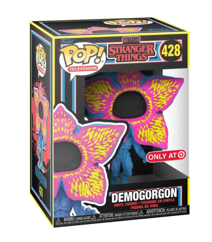 Stranger Things Black Light Demogorgon Exclusive Vinyl Figure