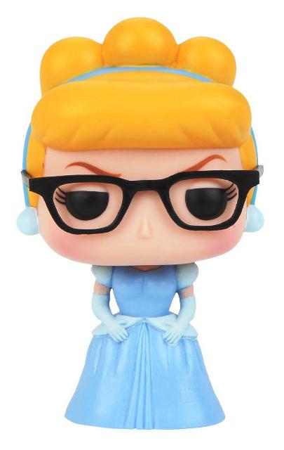 Disney Princess Hispter Cinderella with Glasses Exclusive Funko Pop!