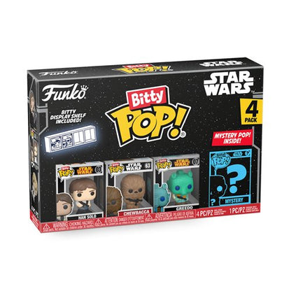 Star Wars Full Set Bitty Pop! Set of 4 packs!