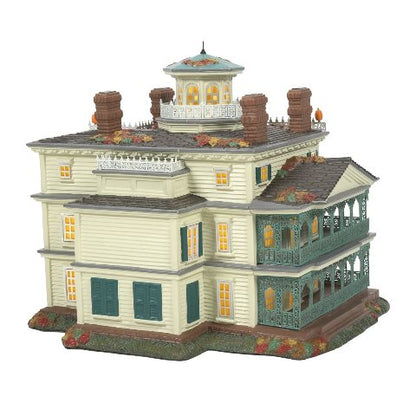 Disney Department 56 Snow Village Disneyland Haunted Mansion Light-Up Collectible Building