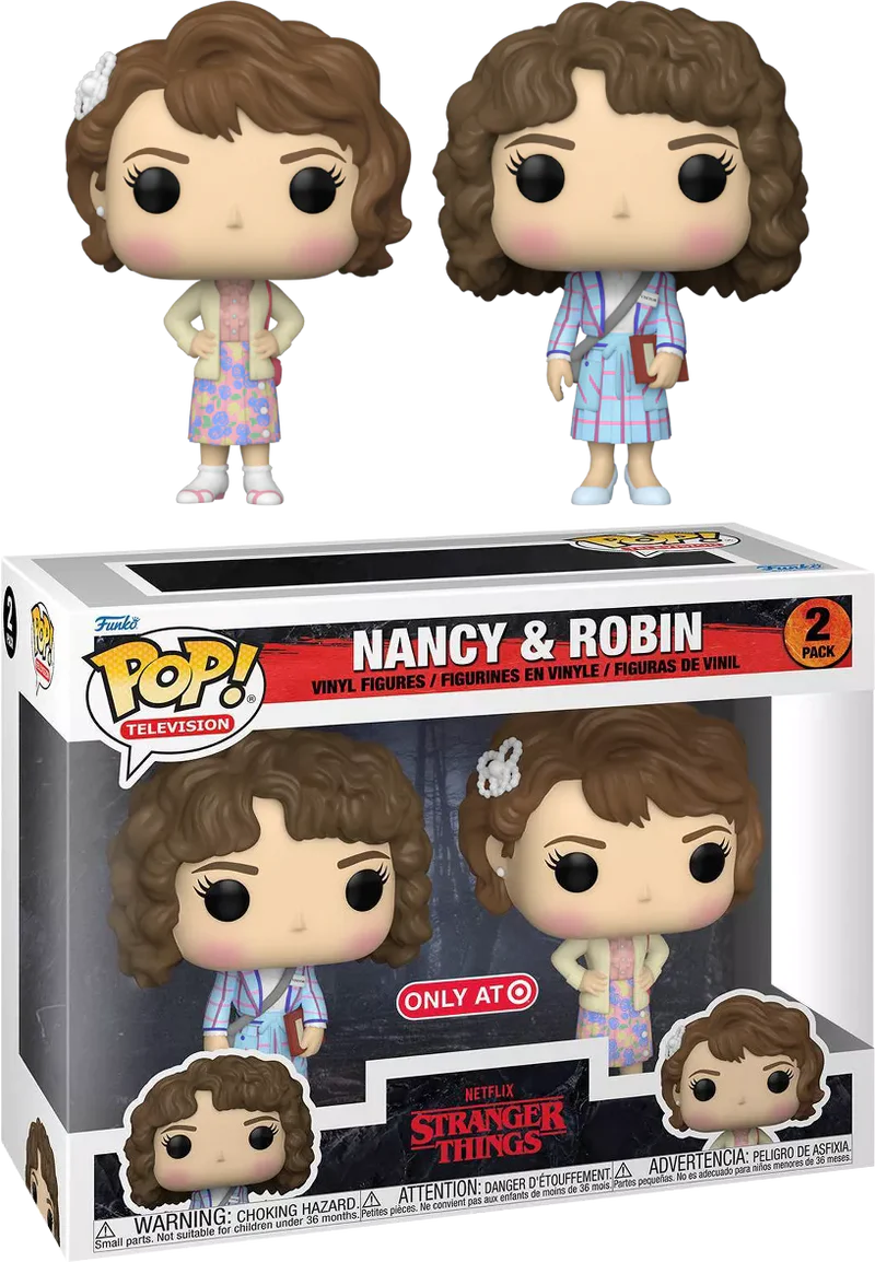 Stranger Things Nancy & Robin 2 Pack Funko Exclusive Set