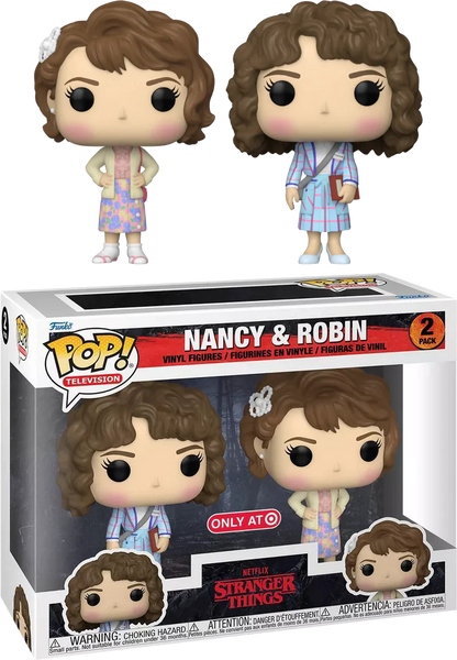 Stranger Things Nancy & Robin 2 Pack Funko Exclusive Set