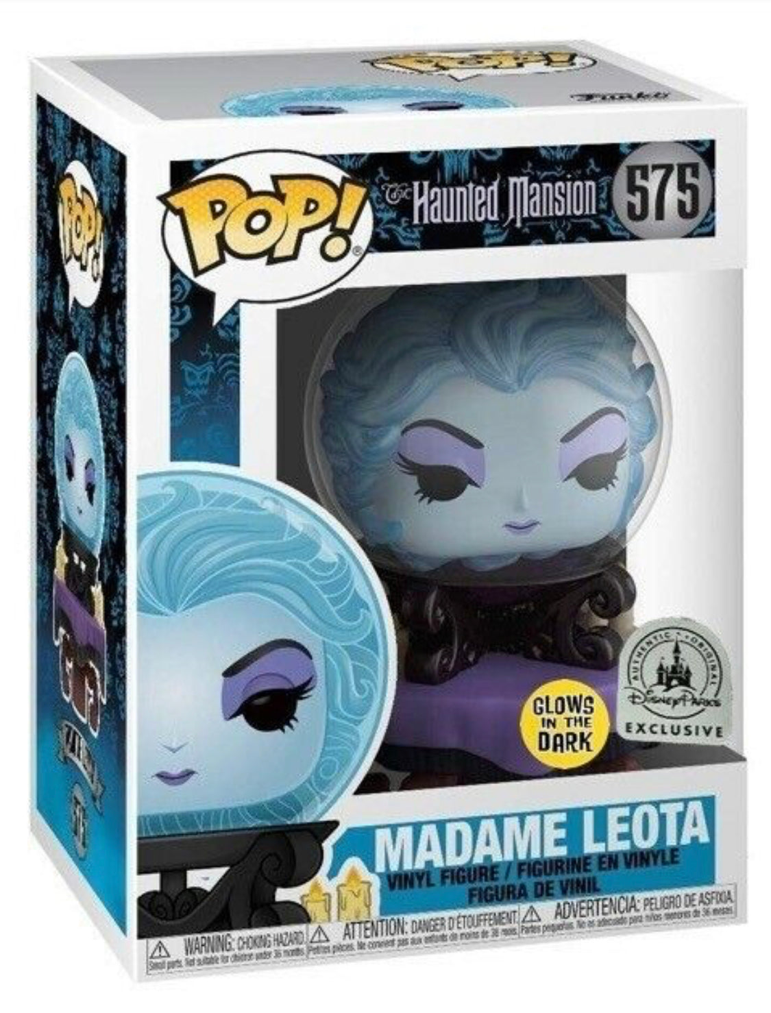 Disney Haunted Mansion Madame Leota Glow in the Dark Exclusive Funko Pop