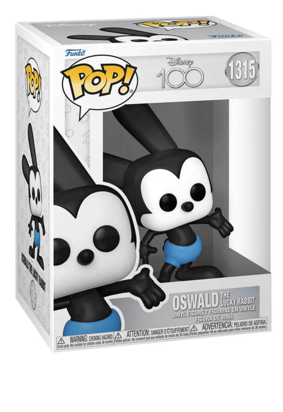 Disney 100 Oswald the Lucky Rabbit Chase Bundle Set of 2 Funko Pops!