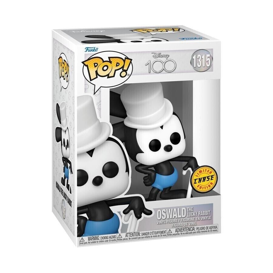 Disney 100 Oswald the Lucky Rabbit Chase Bundle Set of 2 Funko Pops!