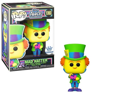 Alice in Wonderland Black Light Set of 4 Pops