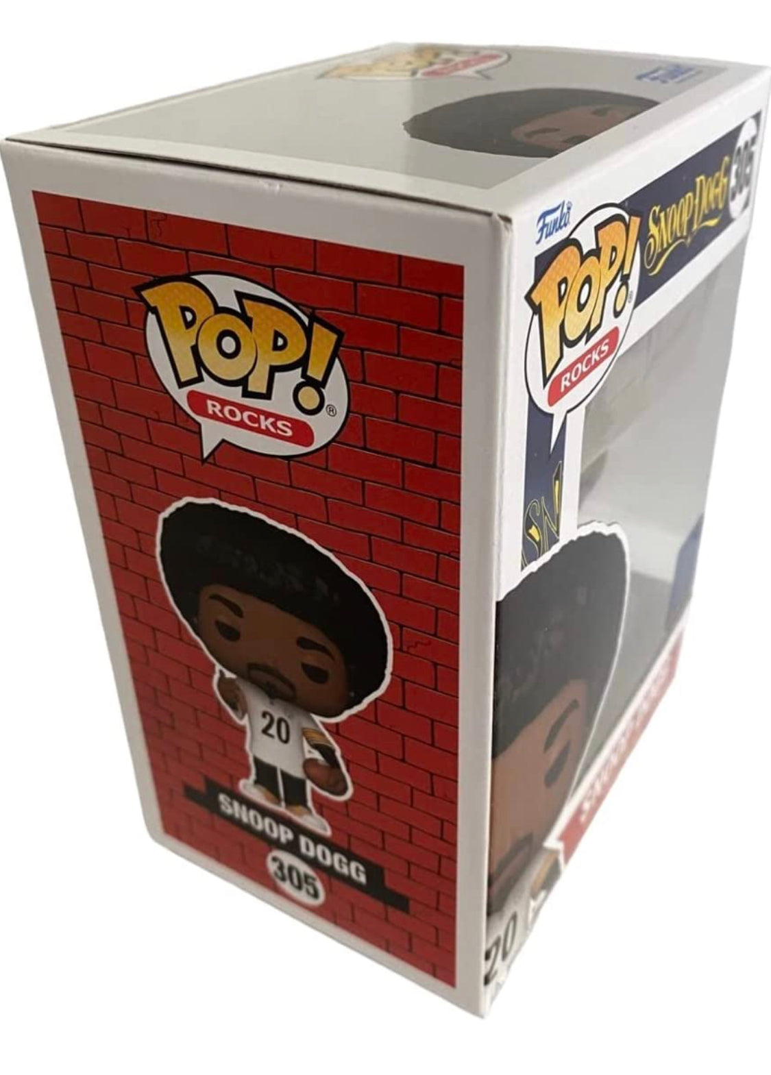 Snoop Dogg White Steelers Jersey Exclusive Vinyl Figure