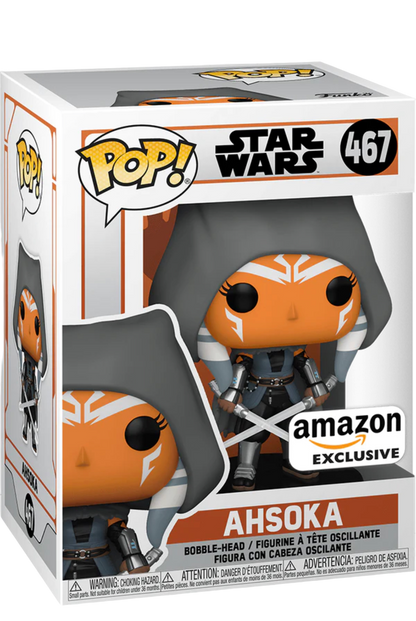 Star Wars The Mandalorian Ahsoka Tano #467 Exclusive Funko Pop!