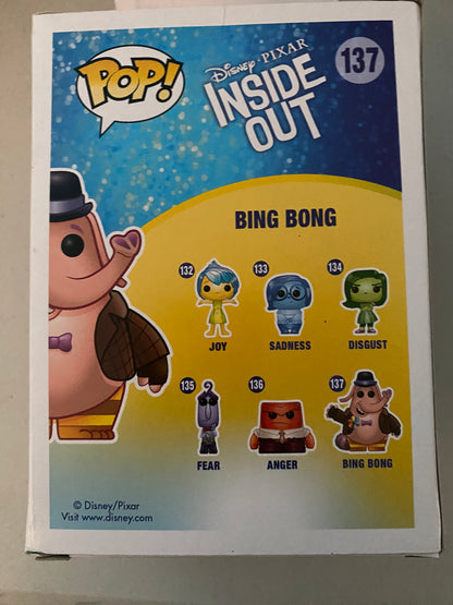 Disney Pixar Inside Out Bing Bong Funko Damage