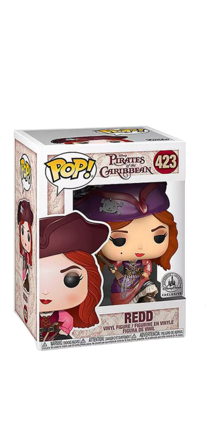 Disney Pirates of the Caribbean Metallic Redd Exclusive Funko Pop!