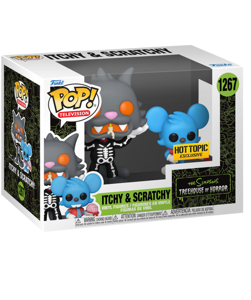 The Simpsons Itchy & Scratchy Exclusive Funko Pop