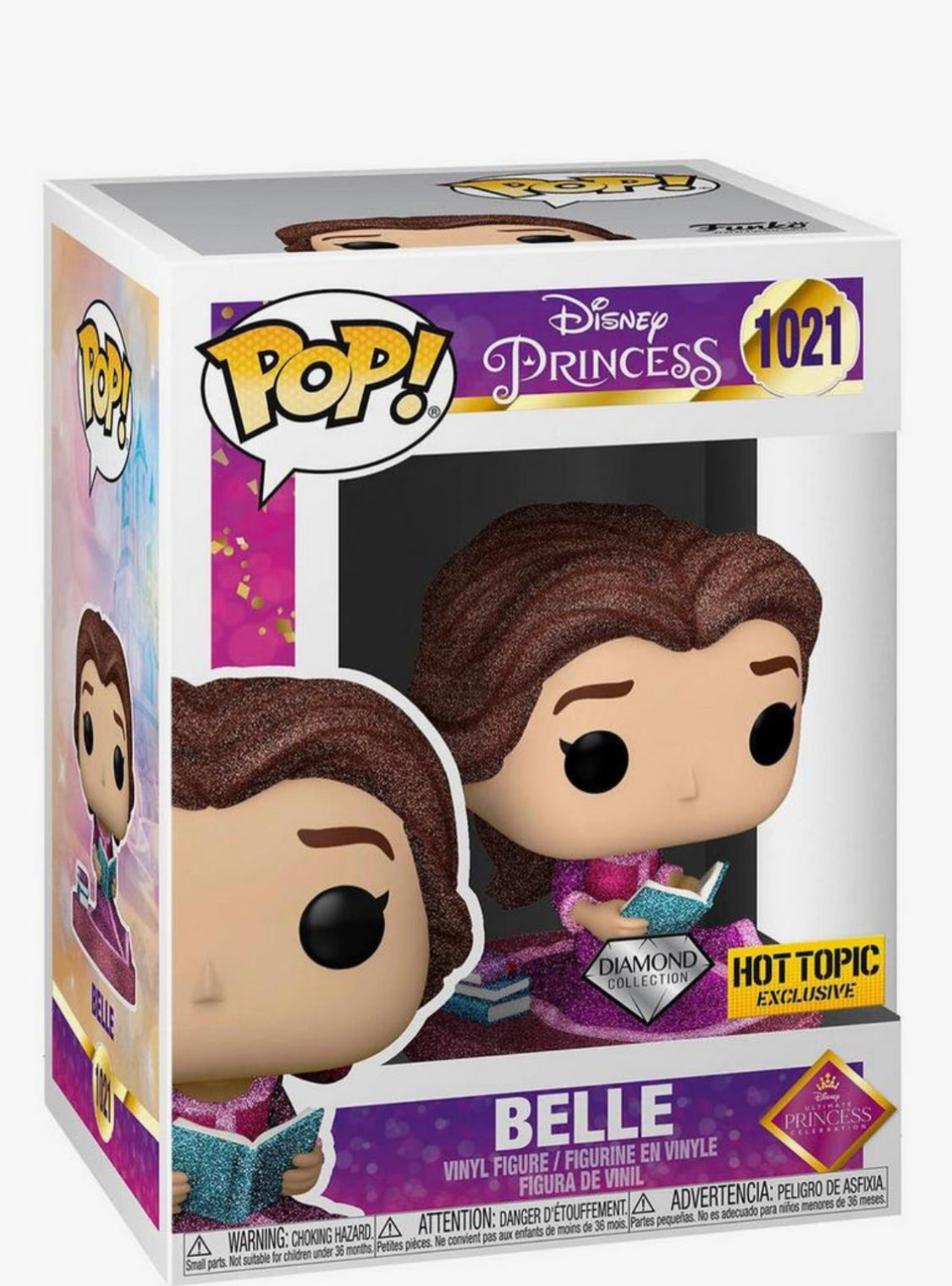 Disney Diamond Belle Vinyl Figure Exclusive Funko Pop!