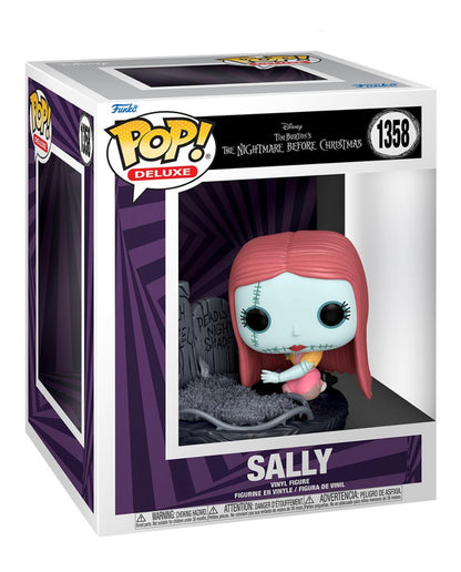 Disney Nightmare Before Christmas 30th Anniversary Sally with Gravestone Deluxe Funko Pop!