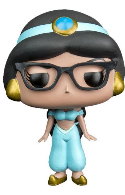 Disney Princess Hipster Jasmine with Glasses Exclusive Funko Pop!