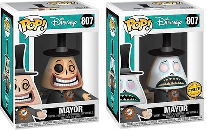 Nightmare Before Christmas The Mayor Bundle Chase and Common Set Vinyl Figure