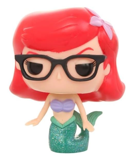 Disney Princess Ariel Hipster Ariel with Glasses Exclusive Funko Pop Topshoptoys