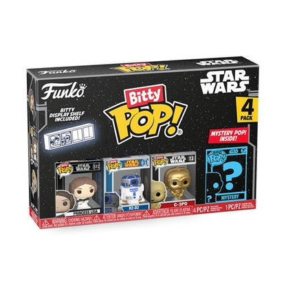 Star Wars Full Set Bitty Pop! Set of 4 packs!