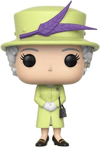 The Royals Queen Elizabeth II Green Suit Vinyl Figure