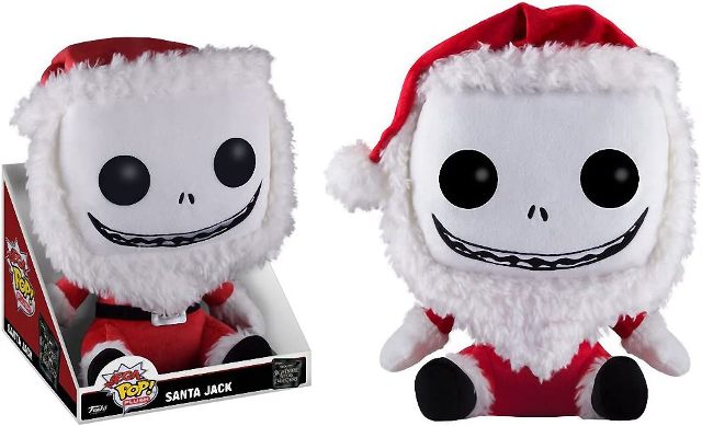 Disney The Nightmare Before Christmas Jumbo Santa Jack Plushie Pop!