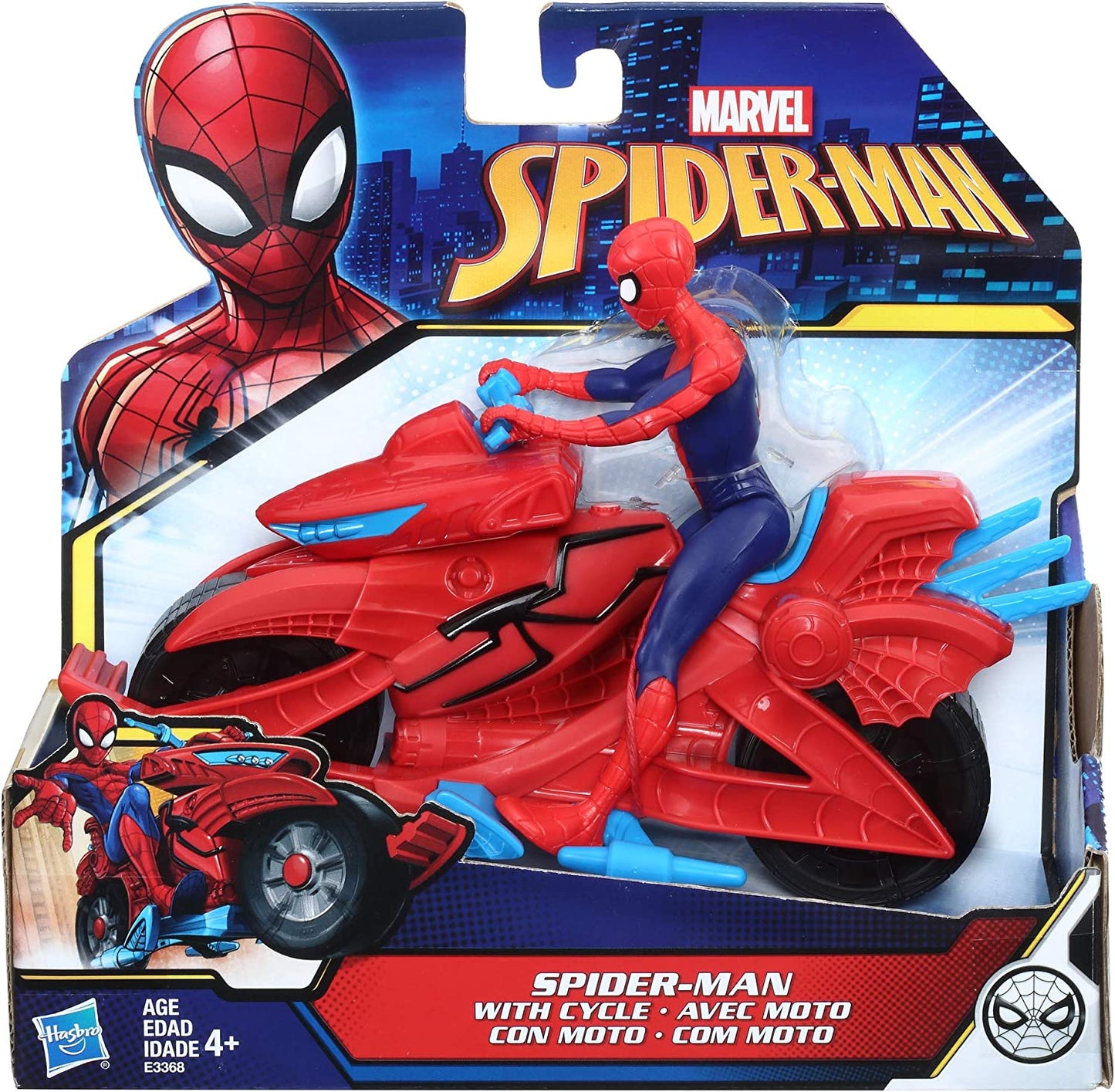 Spider-Man Marvel Figure with Cycle