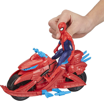 Spider-Man Marvel Figure with Cycle