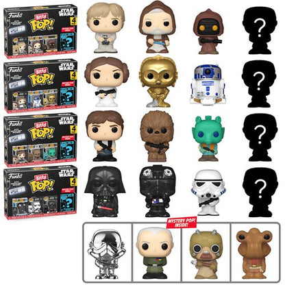 Star Wars Full Set Bitty Pop! Set of 4 packs!