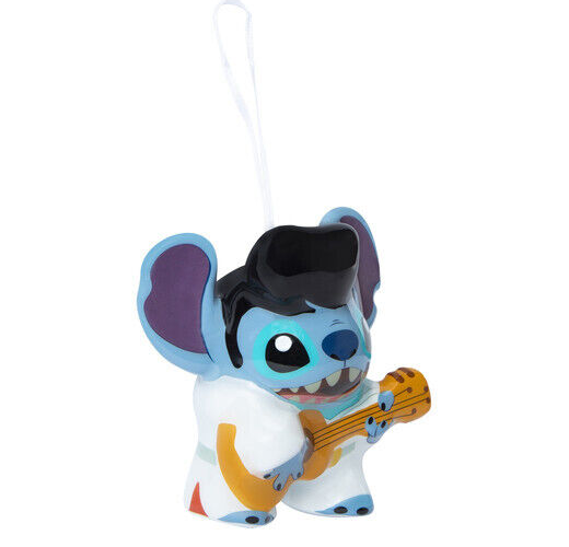 Hallmark Disney Lilo & Stitch Rockstar Stitch as Elvis Decoupage Christmas Ornament