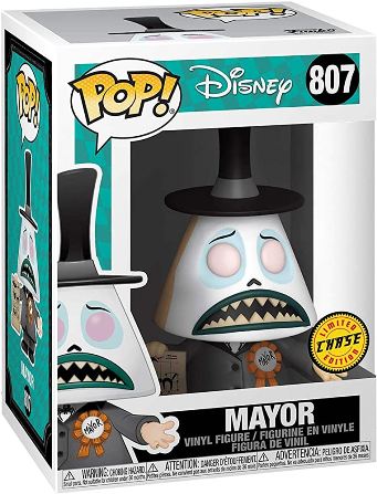 Nightmare Before Christmas The Mayor Bundle Chase and Common Set Vinyl Figure