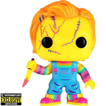 Blacklight Chucky Funko Vinyl Figure EE Exclusive