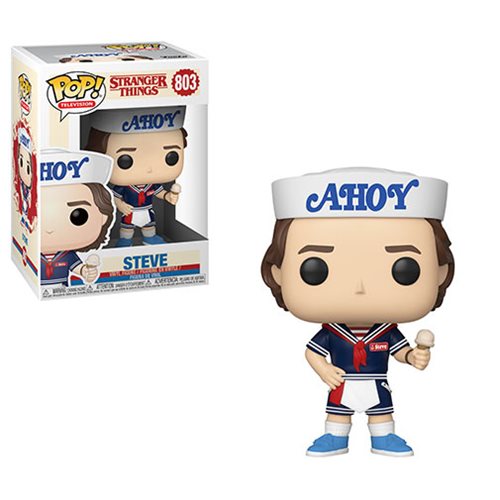 Stranger Things Steve w/ Hat and Ice Cream Pop! Vinyl Figure