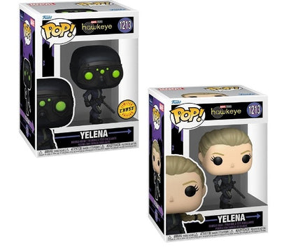 Hawkeye Yelena Chase Funko Pop! Bundle Set of 2