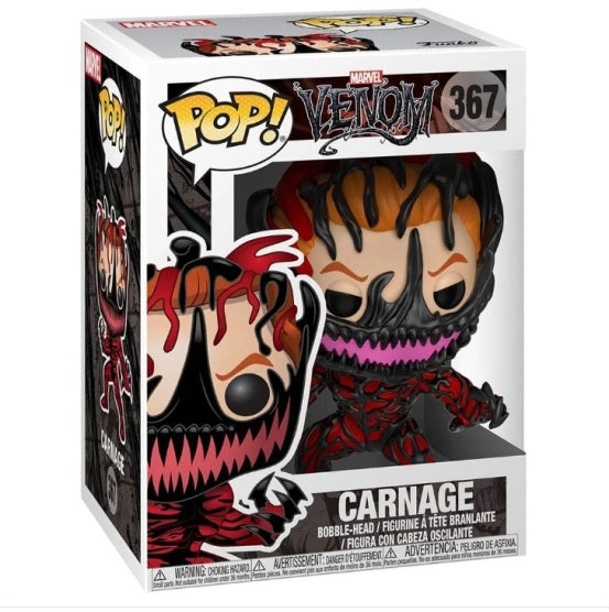 Marvel Venom Carnage Cletus Kasady Pop! Vinyl Figure #367