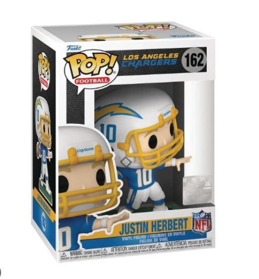 NFL Chargers Justin Herbert (Home Uniform) Pop!